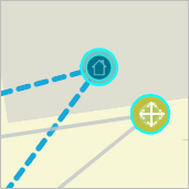 Gray rubber banding lines